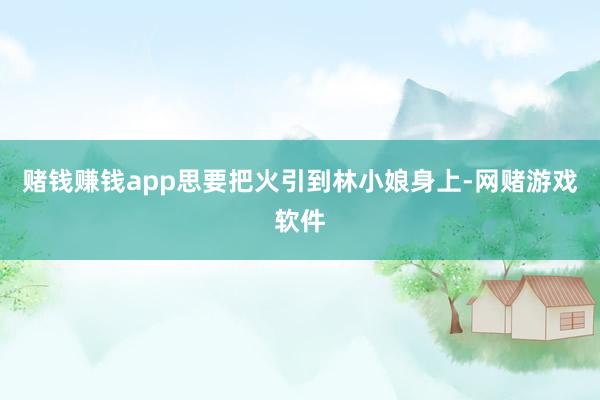 赌钱赚钱app思要把火引到林小娘身上-网赌游戏软件
